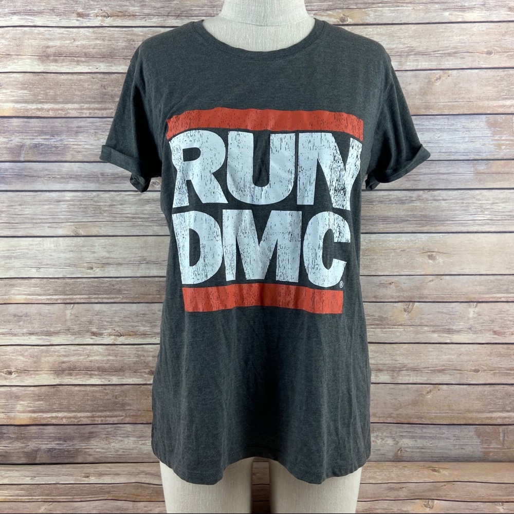 RUN DMC Short Sleeve Tee Women’s Size Large